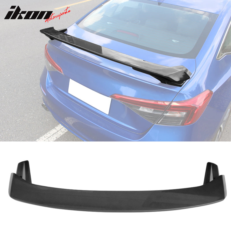 Fits 22-25 Honda Civic Sedan HPD V2 Style Rear Trunk Spoiler Wing