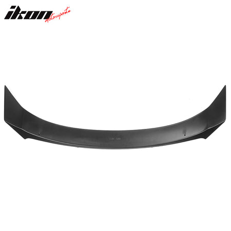 IKON MOTORSPORTS, Trunk Spoiler Compatible With 2022 Honda Civic 11th Gen Sedan 4-Door, IKON Style Painted ABS Plastic Rear Tail Trunk Wing Spoiler Lip