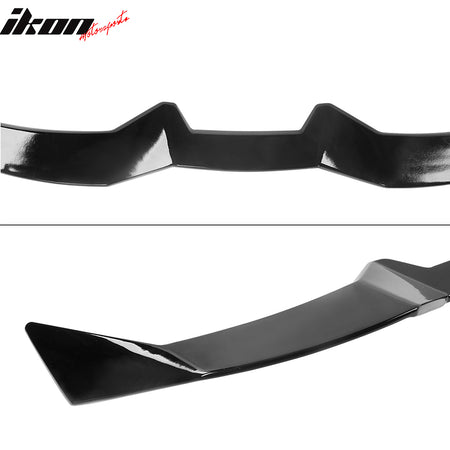 Fits 22-25 Honda Civic Sedan 4-Door Seagull Style Gloss Black ABS Trunk Spoiler