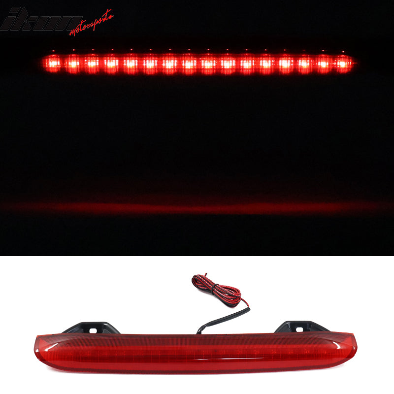 Fits 22-25 Honda Civic 4-Door Sedan MD Style Trunk Spoiler W/LED Brake Light ABS