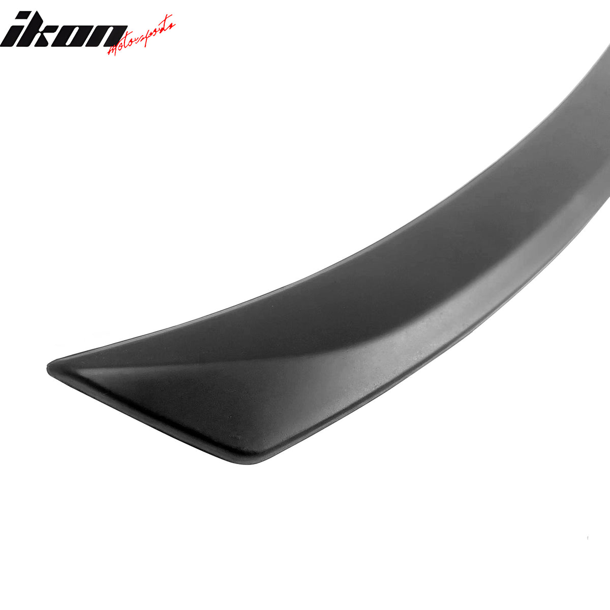 IKON MOTORSPORTS, Trunk Spoiler Compatible with 2022-2024 Honda Civic Sedan 4-Door, Sport Style ABS Rear Trunk Lid Spoiler Wing Lip