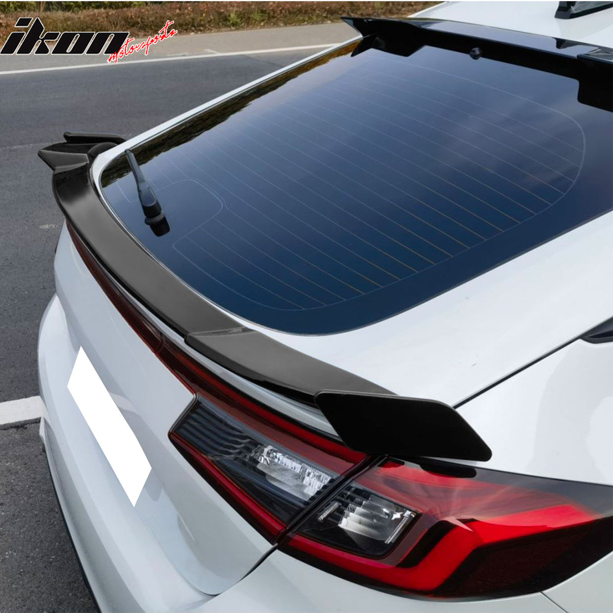 Fits 22-25 Honda Civic 11th Gen Hatchback IKON Trunk Spoiler Lip ABS