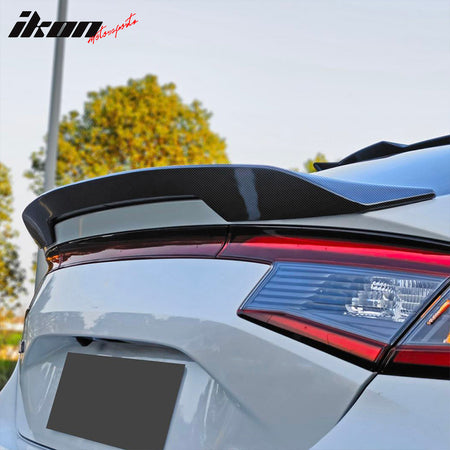 Fits 22-25 Honda Civic Hatchback Mugen Style Rear Trunk Spoiler ABS