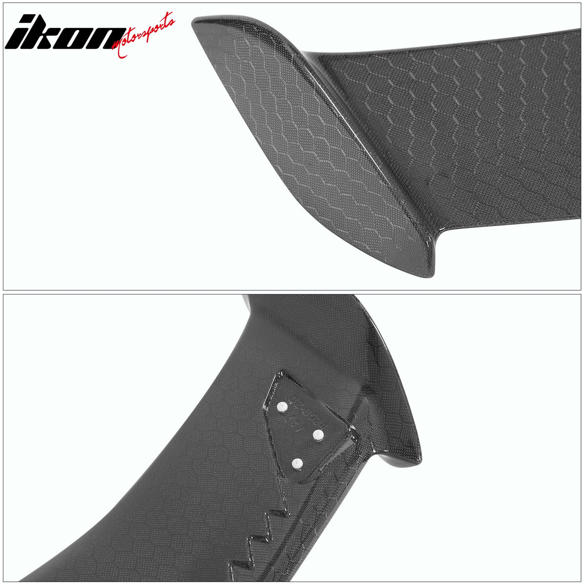 Fits 23-25 Honda Civic Type R Trunk Spoiler OE Style Honeycomb Carbon Fiber Wing