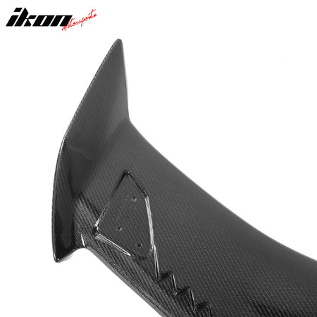 Fits 23-25 Honda Civic Type R Trunk Spoiler Carbon Fiber Highkick Rear Boot Wing