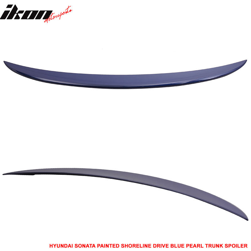 Fit For 15-17 Hyundai Sonata 4Dr OE Style Trunk Spoiler (ABS)