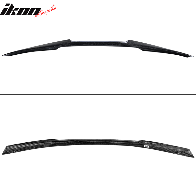 Fits 14-24 Infiniti Q50 Trunk Spoiler M4 Style Carbon Fiber