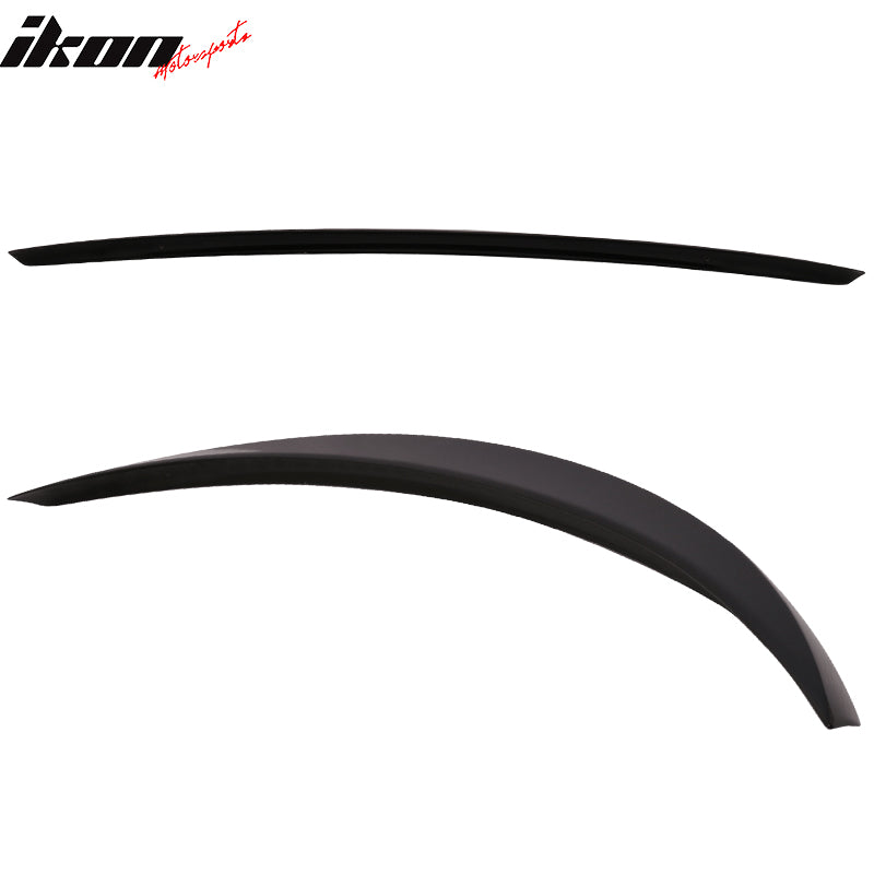 Clearance Sale Fits 14-24 Infiniti Q50 OE Style Rear Trunk Spoiler Lip KH3 Black