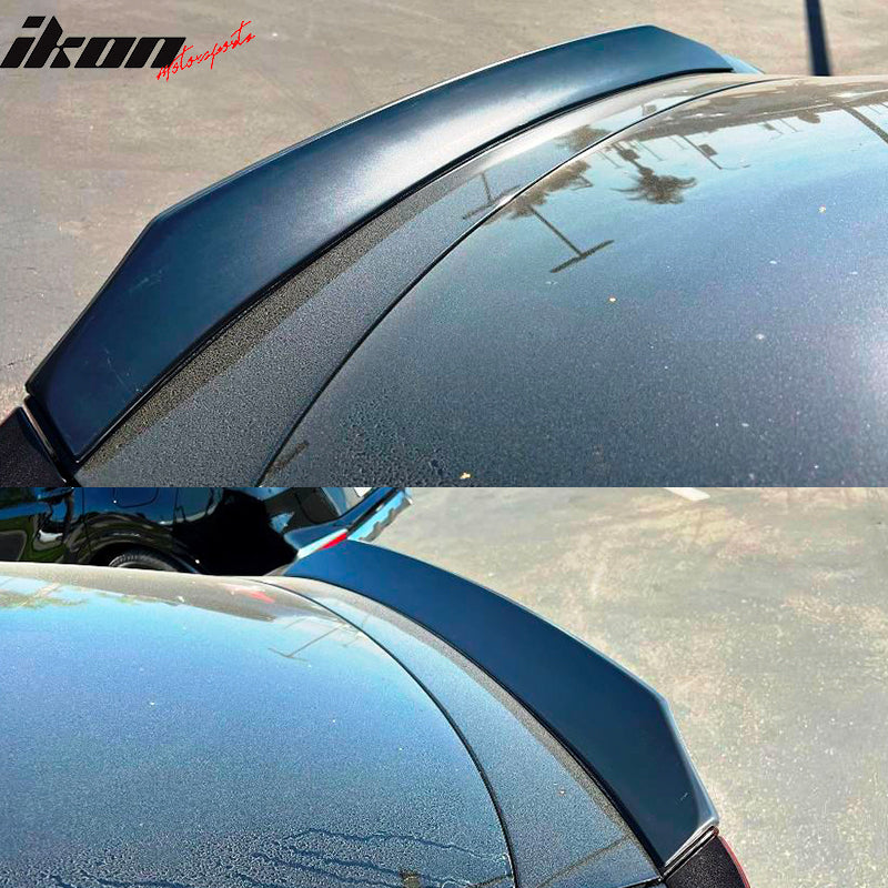 Fits 22-24 Kia EV6 5DR SUV X Style Rear Trunk Spoiler Wing Tail Lip