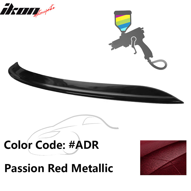 2021-2024 Kia K5 OE Style #ADR Passion Red Metallic Trunk Spoiler ABS