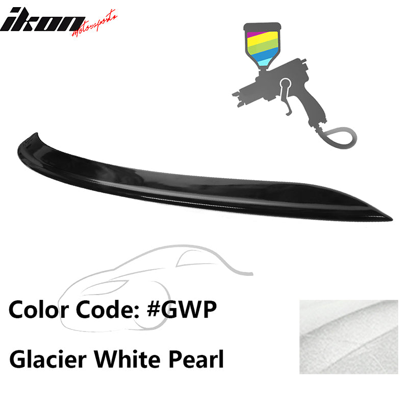 2021-2024 Kia K5 OE Style #GWP Glacier White Pearl Trunk Spoiler ABS