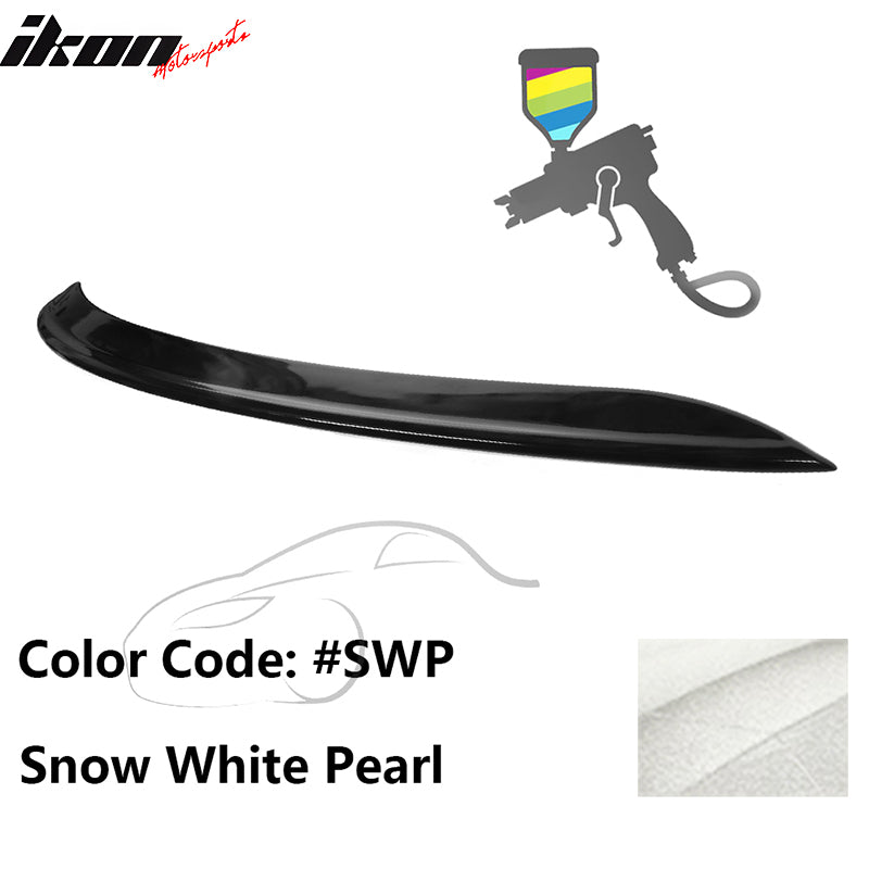 2021-2024 Kia K5 OE Style #SWP Snow White Pearl Trunk Spoiler ABS