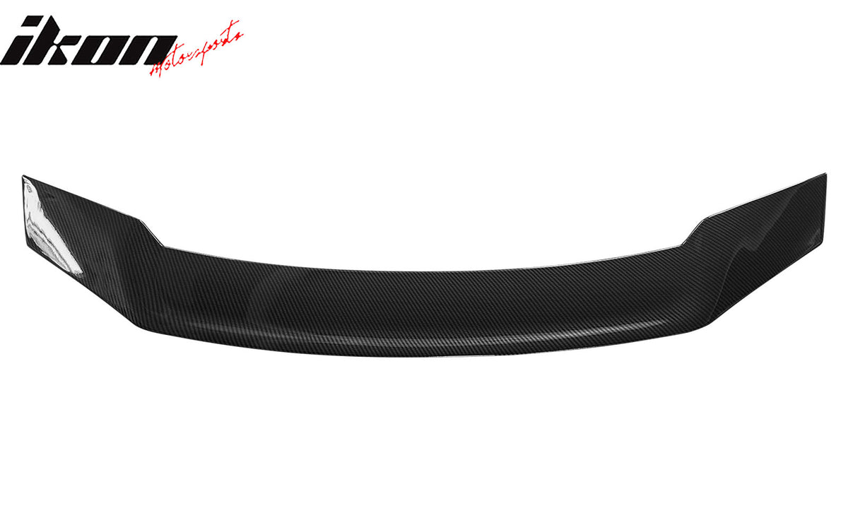 Fits 21-24 Kia K5 Trunk Spoiler R Style ABS Rear Wing Carbon Fiber Print Decklid