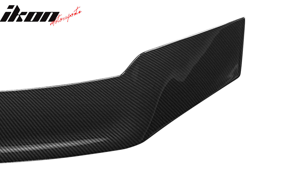 Fits 21-24 Kia K5 Trunk Spoiler R Style ABS Rear Wing Carbon Fiber Print Decklid