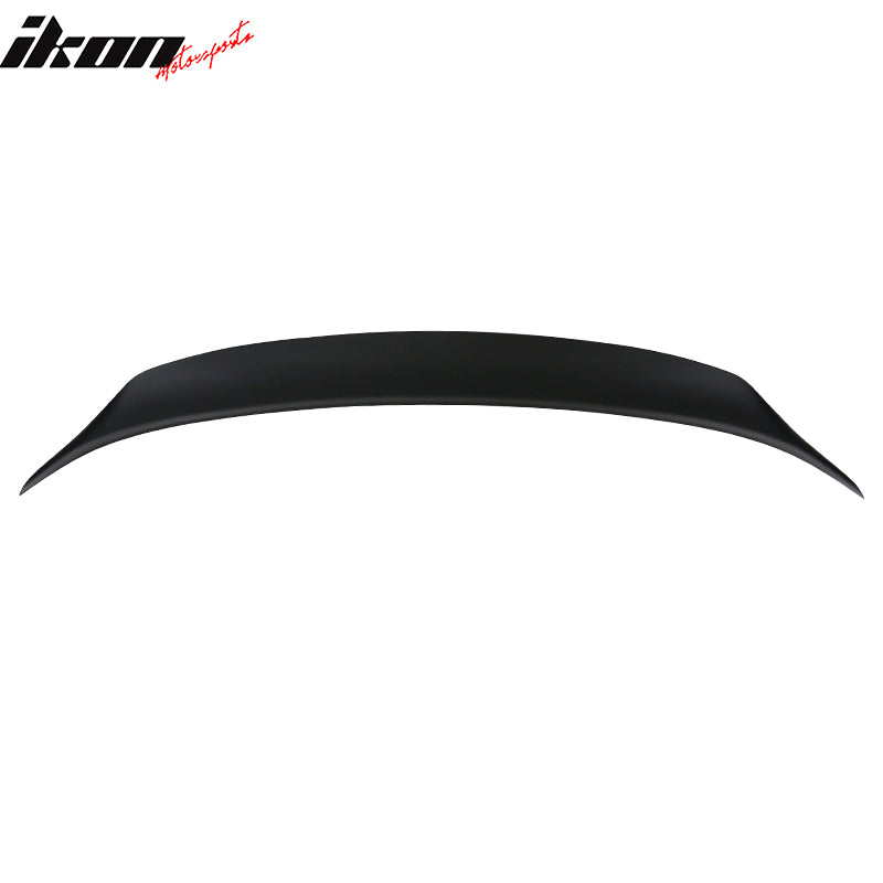 IKON MOTORSPORTS, Trunk Spoiler Compatible with 2014-2020 Lexus IS250 IS300 IS350, Type A Style Painted #077, 77 Starfire Pearl Rear Trunk Lid Spoiler Wing Lip