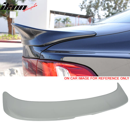 Pre-painted Trunk Spoiler Compatible With 2014-2020 Lexus IS200t IS350 IS250, ABS Rear Wing Lid by IKON MOTORSPORTS, 2015