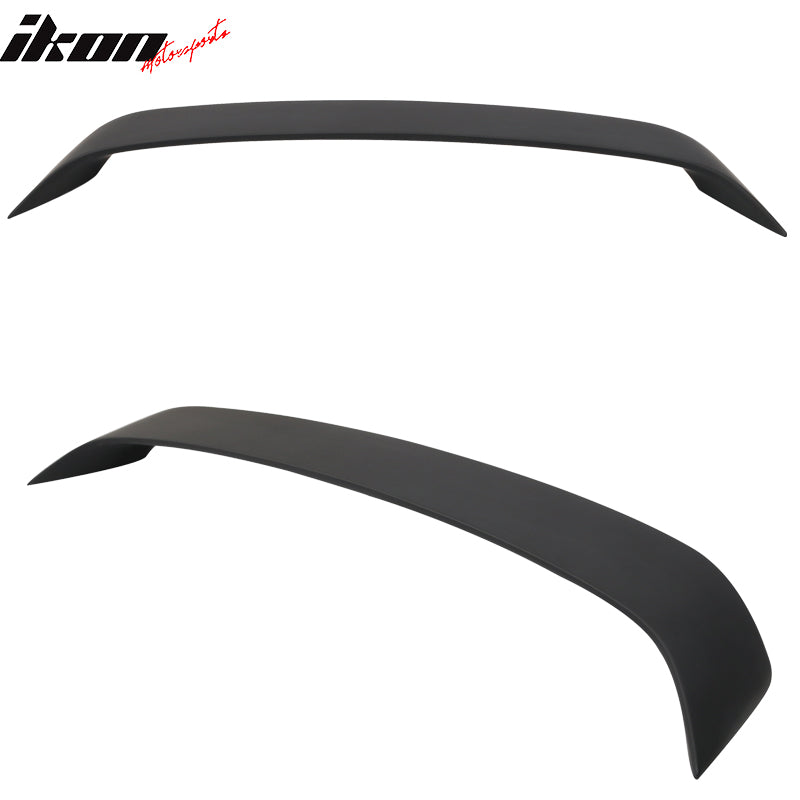 Fits 03-09 Mazda 3 Mazda3 4Door Sedan Trunk Spoiler Wing Primer Matte Black ABS