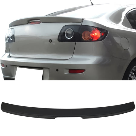 Fits 04-09 Mazda 3 Sedan OE Style Painted Trunk Spoiler - ABS