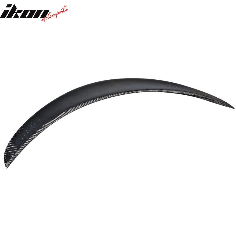 Fits 15-21 Benz W205 C Class Coupe AMG Style Trunk Spoiler Matte Carbon Fiber