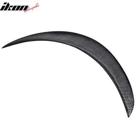 Fits 15-21 Benz W205 C Class Coupe AMG Style Trunk Spoiler Matte Carbon Fiber