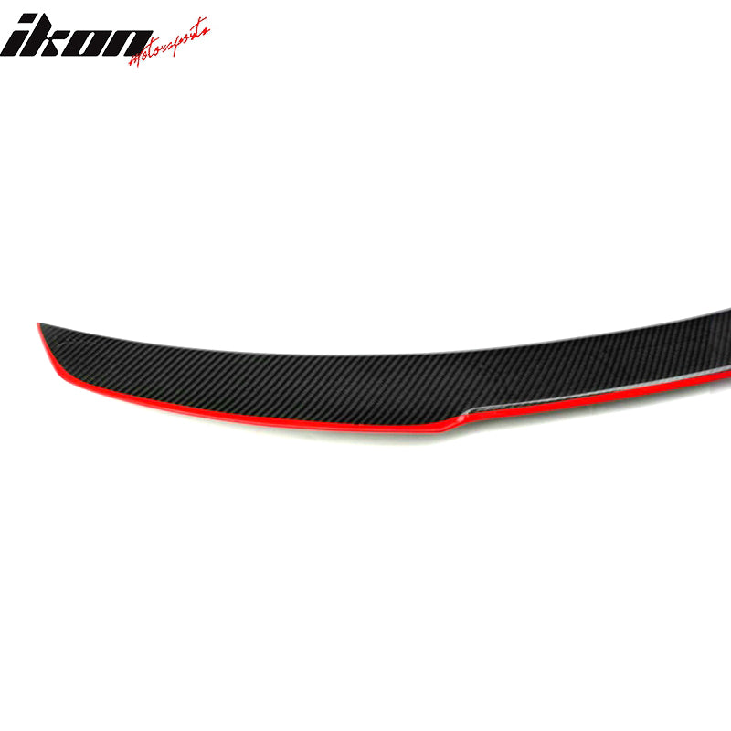 Fits 17-22 Mercedes-Benz W205 C-Class Coupe FD Style Trunk Spoiler Carbon Fiber