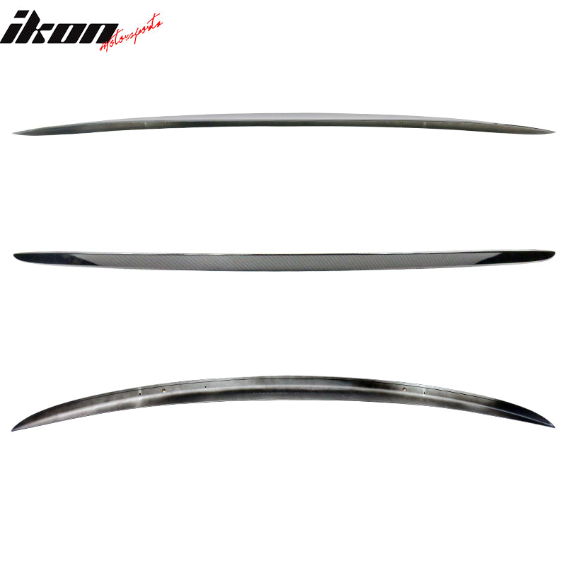 Fits 16-21 Benz X253 C253 GLC Class AMG Style Trunk Spoiler Carbon Fiber Print