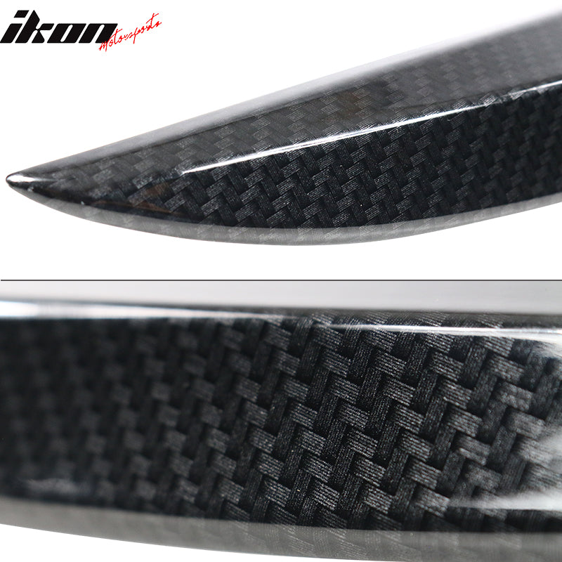 Fits 16-21 Benz X253 C253 GLC Class AMG Style Trunk Spoiler Carbon Fiber Print