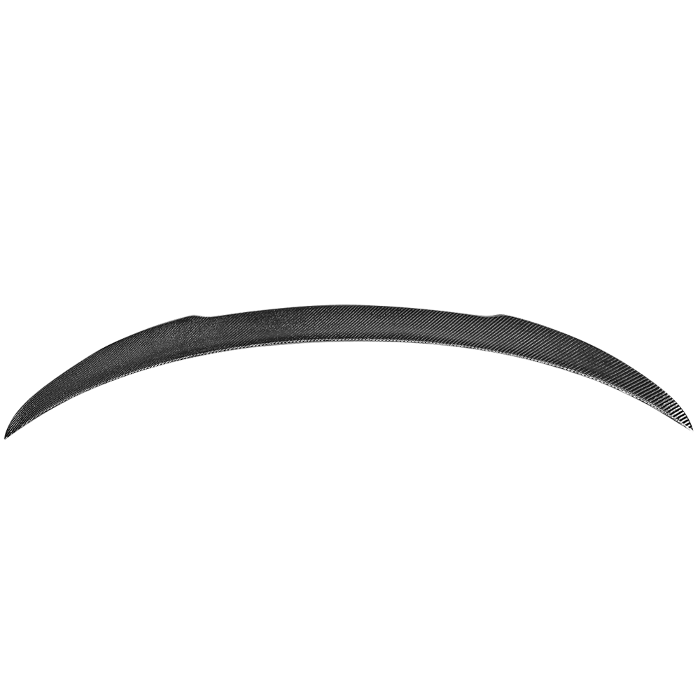 IKON MOTORSPORTS, Trunk Spoiler Compatible With 2013-2018 Mercedes-Benz CLA Class W117 , Matte Carbon Fiber FD Style Rear Spoiler Wing, 2014 2015 2016 2017