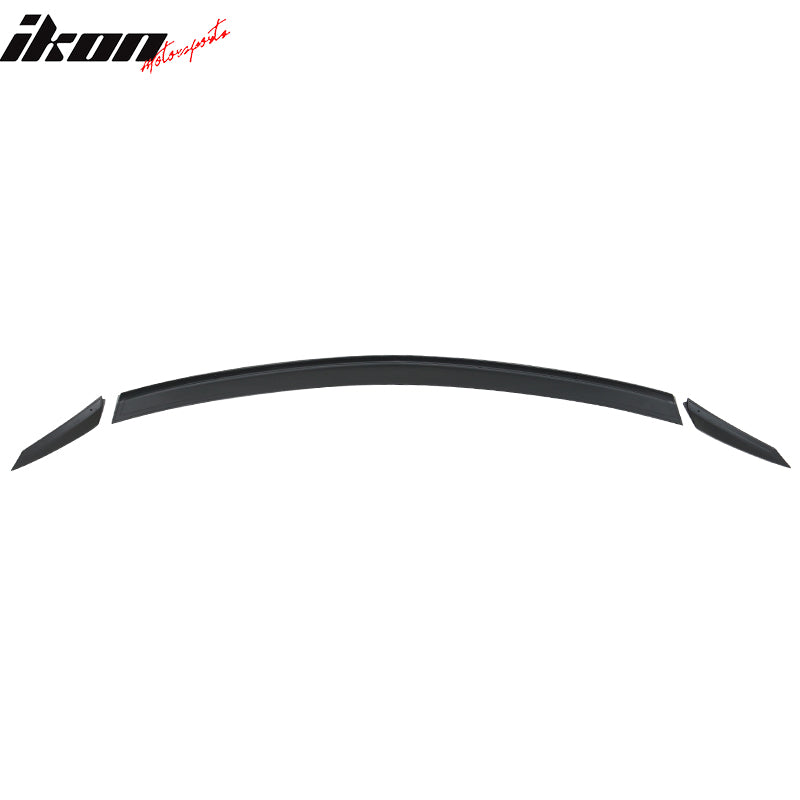 Fits 08-14 Benz W204 C204 C-Class Sedan B Style Rear Trunk Spoiler 3PC Unpainted