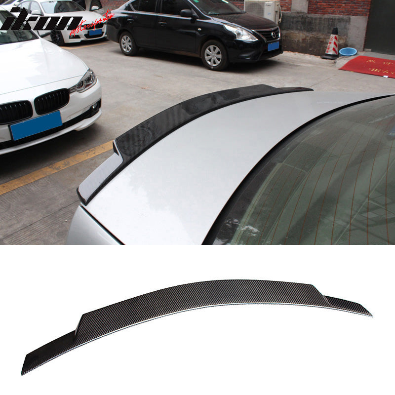 2008-2014 Benz C-Class W204 C74 Style Trunk Spoiler Carbon Fiber