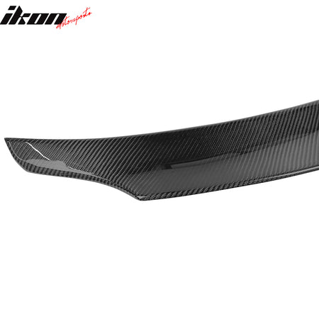 Fits 08-14 Benz C-Class W204 Sedan X Style Carbon Fiber CF Rear Trunk Spoiler