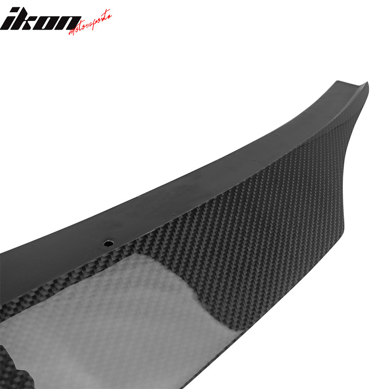 Fits 08-14 Benz C-Class W204 Sedan X Style Carbon Fiber CF Rear Trunk Spoiler