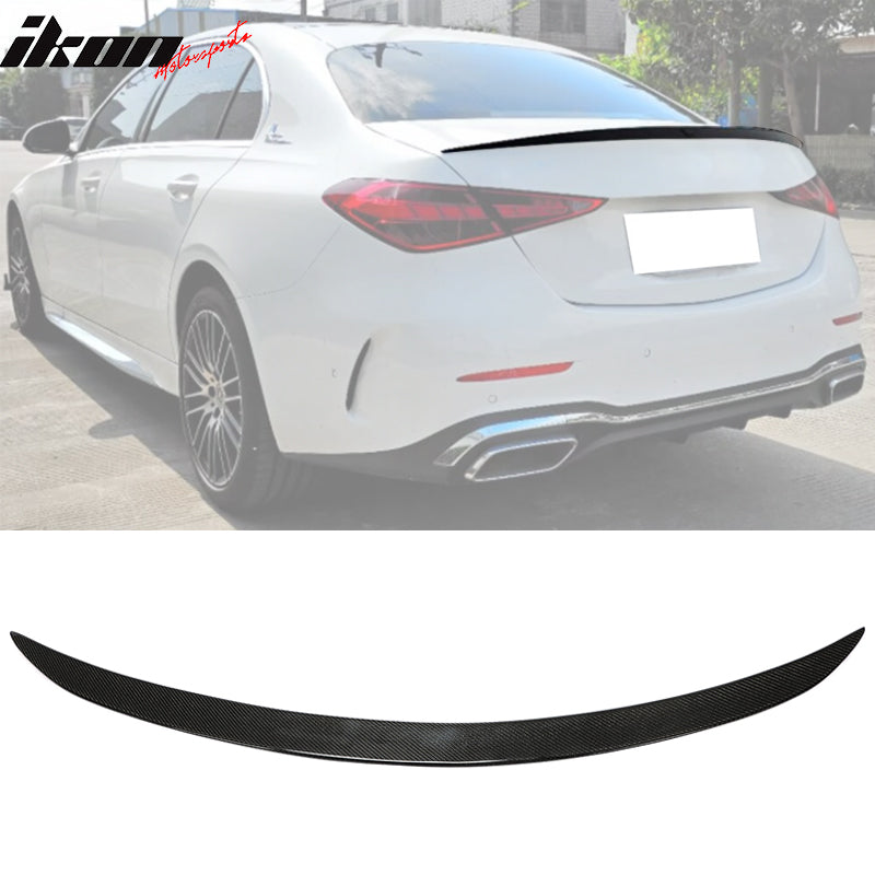 2022-2023 Benz W206 C-Class 4DR AMG Rear Spoiler Wing Carbon Fiber