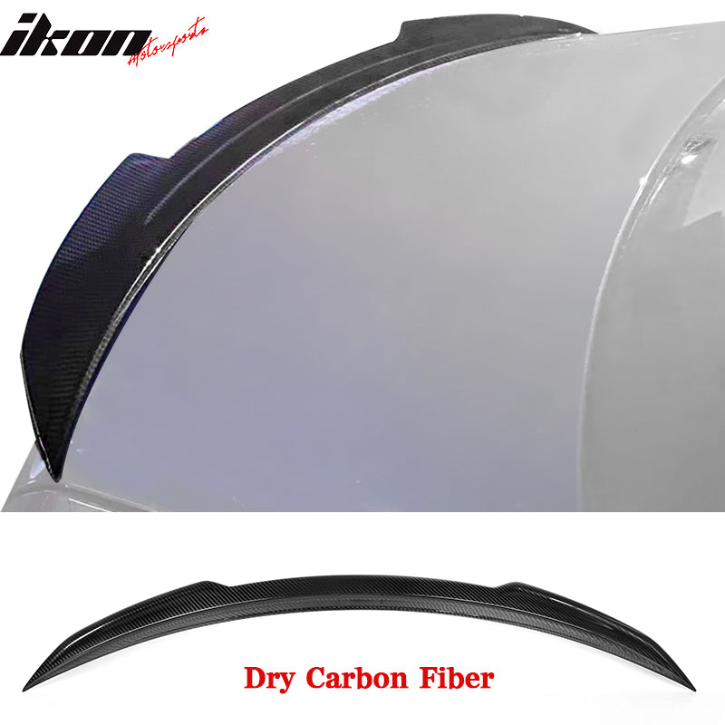 2022-2023 Benz W206 C-Class 4DR X Rear Spoiler Wing Dry Carbon Fiber