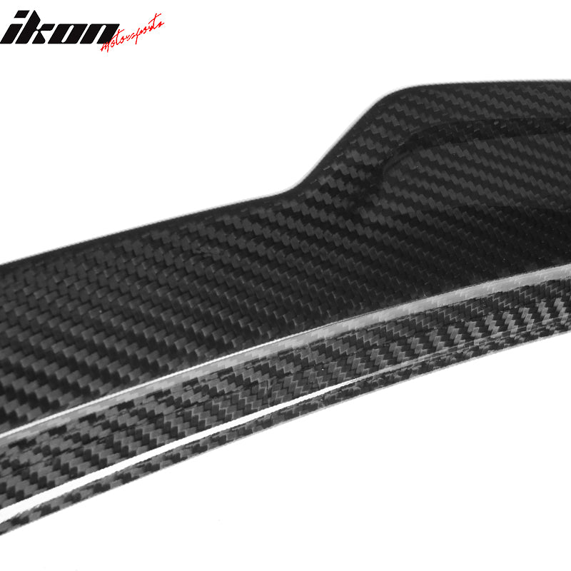 Fits 22-23 Benz W206 C-Class Sedan X Style Rear Trunk Spoiler Dry Carbon Fiber