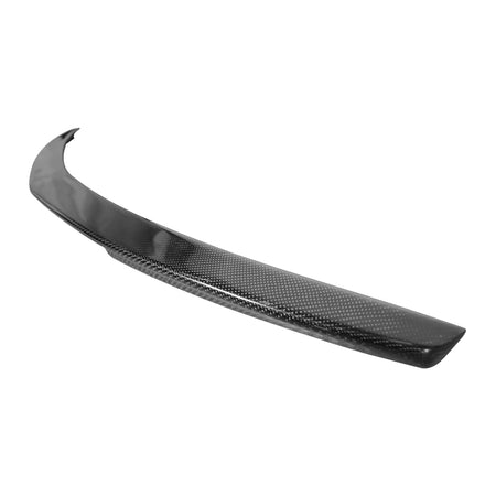 IKON MOTORSPORTS, Trunk Spoiler Compatible With 2010-2016 Mercedes W207 C207 E-Class Coupe , Matte Carbon Fiber Rear Spoiler Wing, 2011 2012 2013 2014 2015