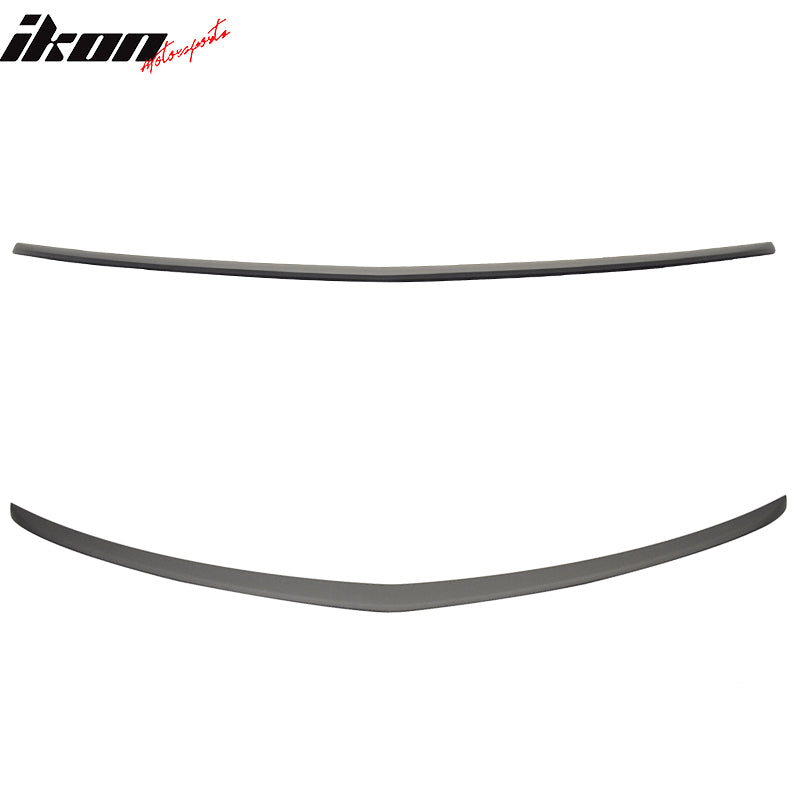 Fits 10-17 Benz W207 C207 E Class 2Dr Coupe AMG Style Matte Black Trunk Spoiler