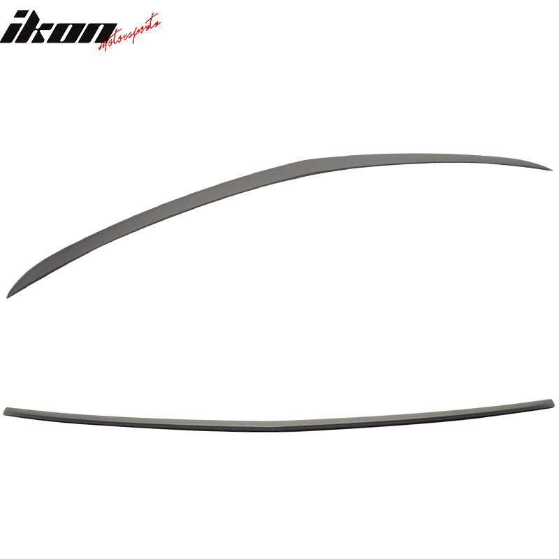 Fits 10-17 Benz W207 C207 E Class 2Dr Coupe AMG Style Matte Black Trunk Spoiler