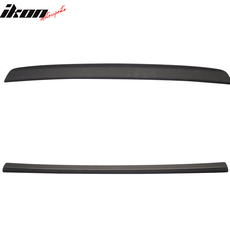 Fits 95-01 Benz W210 E-Class A Style Matte Black Rear Trunk Spoiler Wing Lip ABS