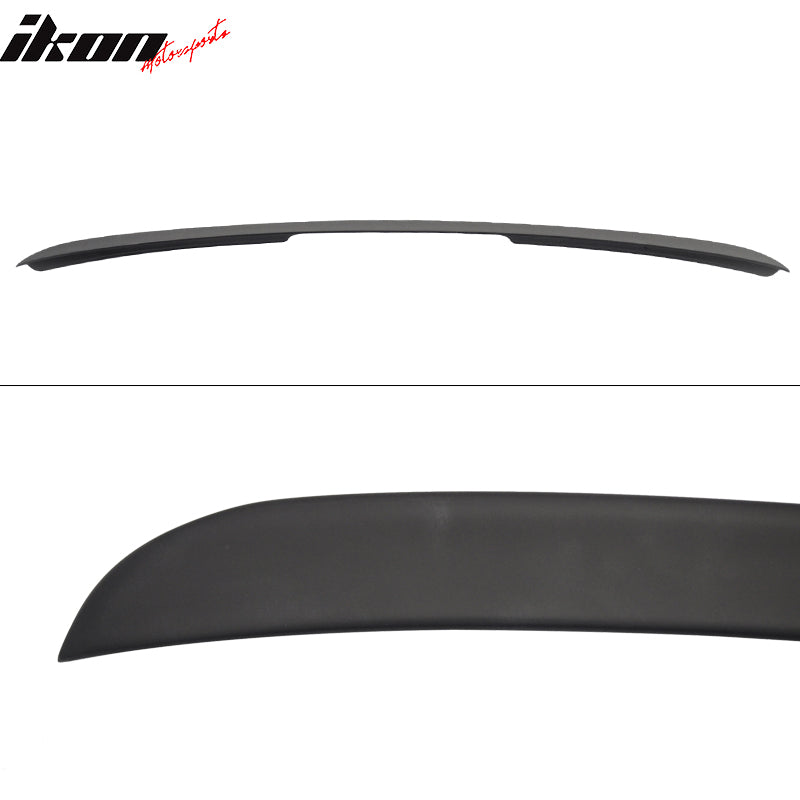 Fits 03-09 Benz E-Class W211 AMG Style Matte Black Rear Trunk Spoiler Wing Lip