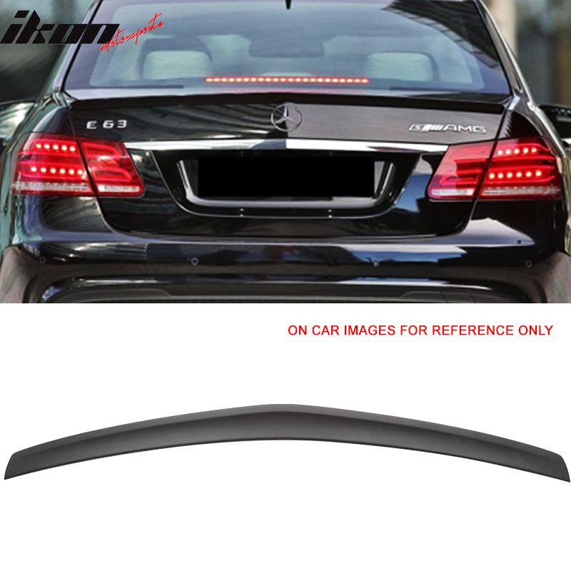 2010-2016 Benz W212 Matte Black A Style Rear Spoiler Wing