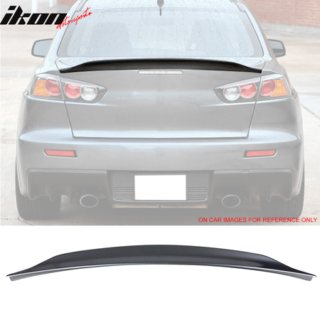 08-17 Mitsubishi Lancer EVO X 10 MR GSR JDM Duckbill RS ABS Rear Trunk Spoiler