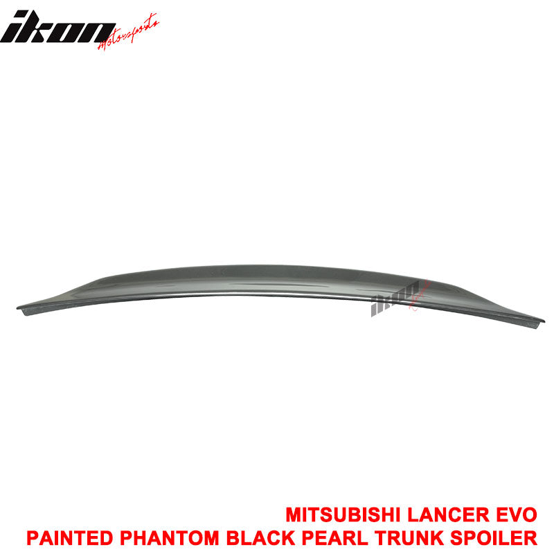 Clearance Sale Fits 08-17 Mitsubishi Lancer X RS Trunk Spoiler Painted #U02 Gray