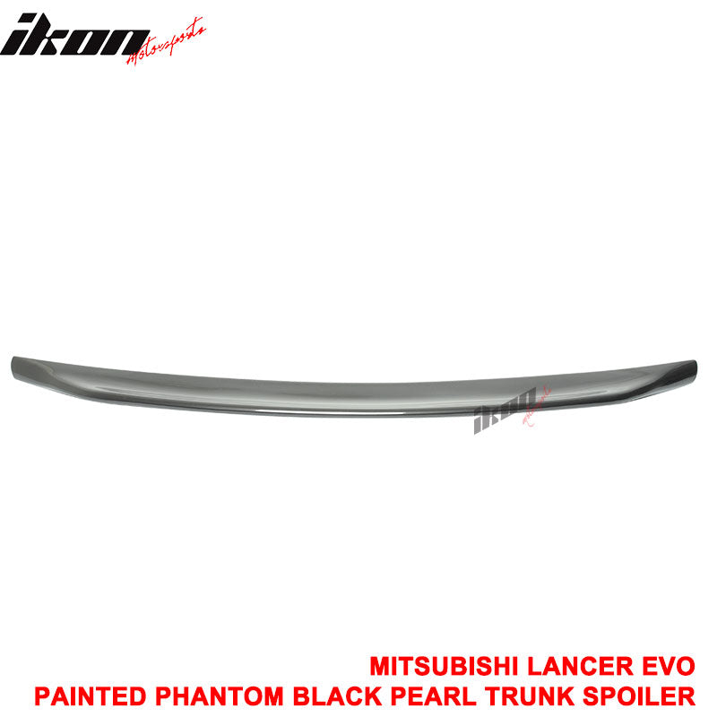 Clearance Sale Fits 08-17 Mitsubishi Lancer X RS Trunk Spoiler Painted #U02 Gray