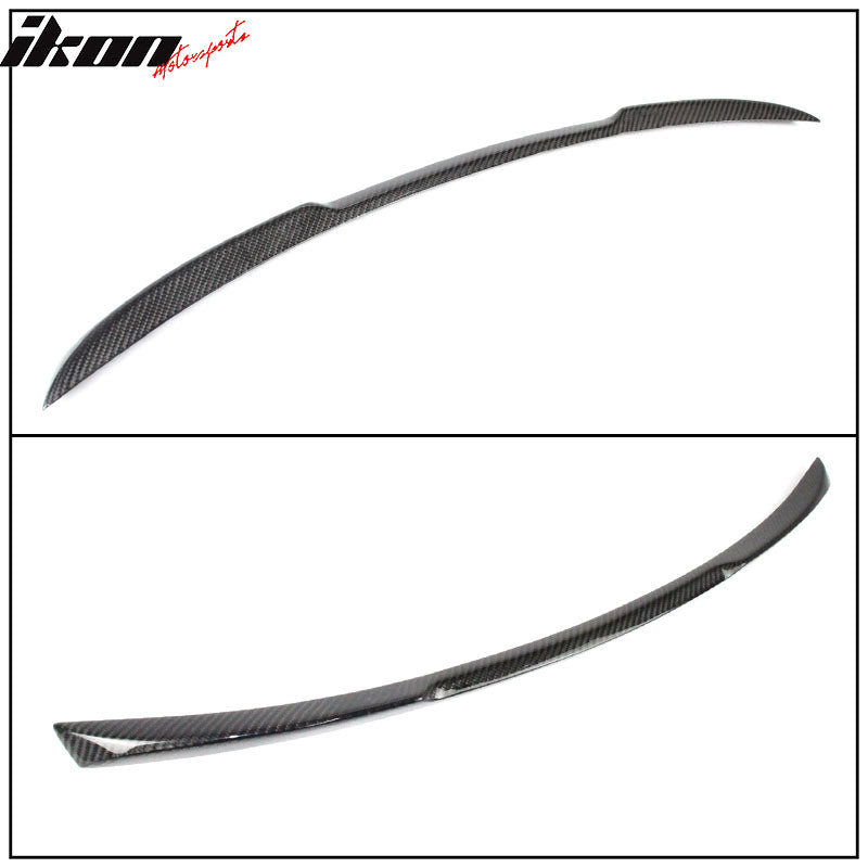 Fits 16-23 Mazda MX-5 Miata ND V Style Rear Trunk Spoiler Wing Carbon Fiber CF