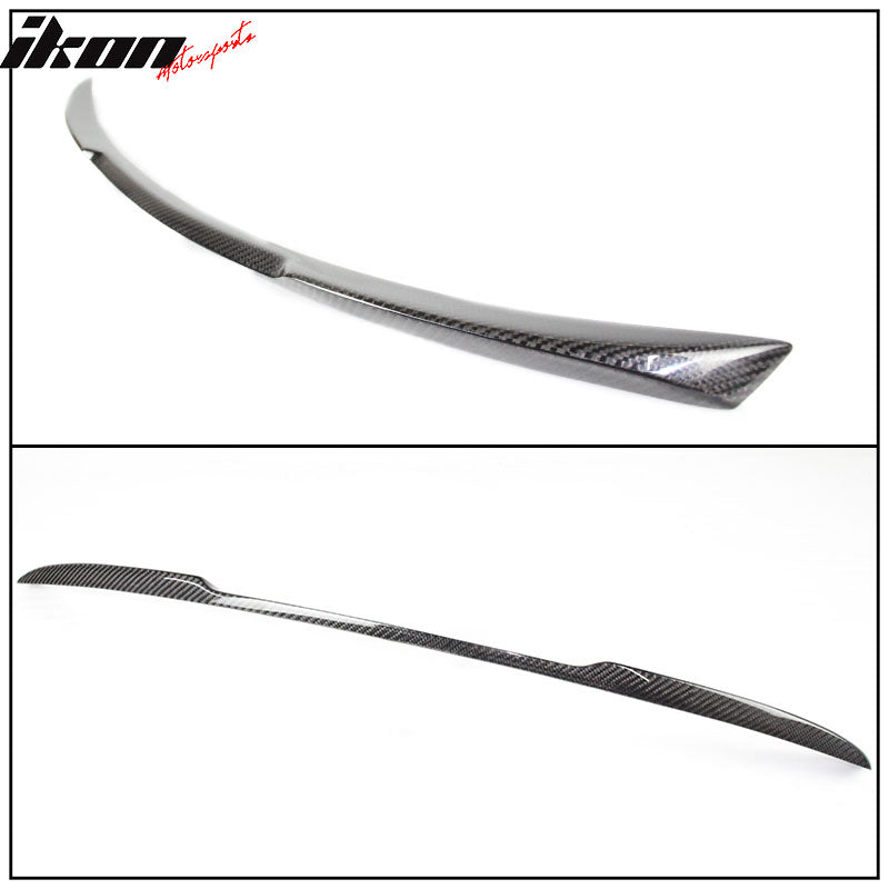 Fits 16-23 Mazda MX-5 Miata ND V Style Rear Trunk Spoiler Wing Carbon Fiber CF