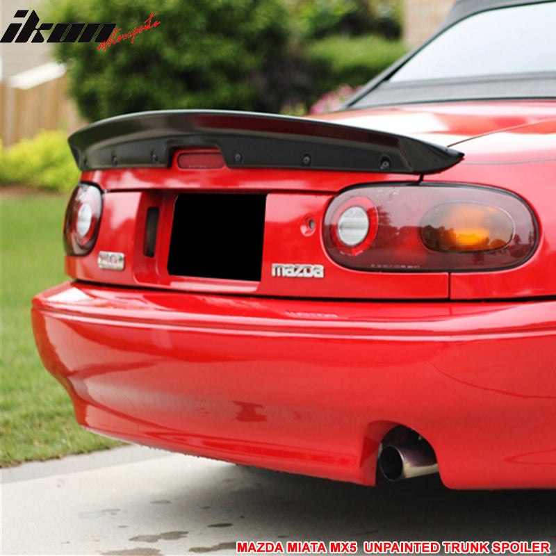 Fit 90-97 Mazda Miata MX5 MK1 KG  ABS Trunk Spoiler Wing