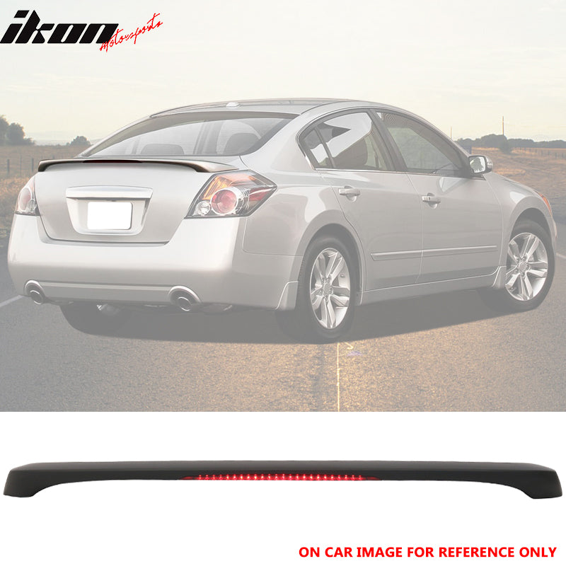 2007-2012 Nissan Altima Sedan Matte Black Rear Spoiler Wing ABS