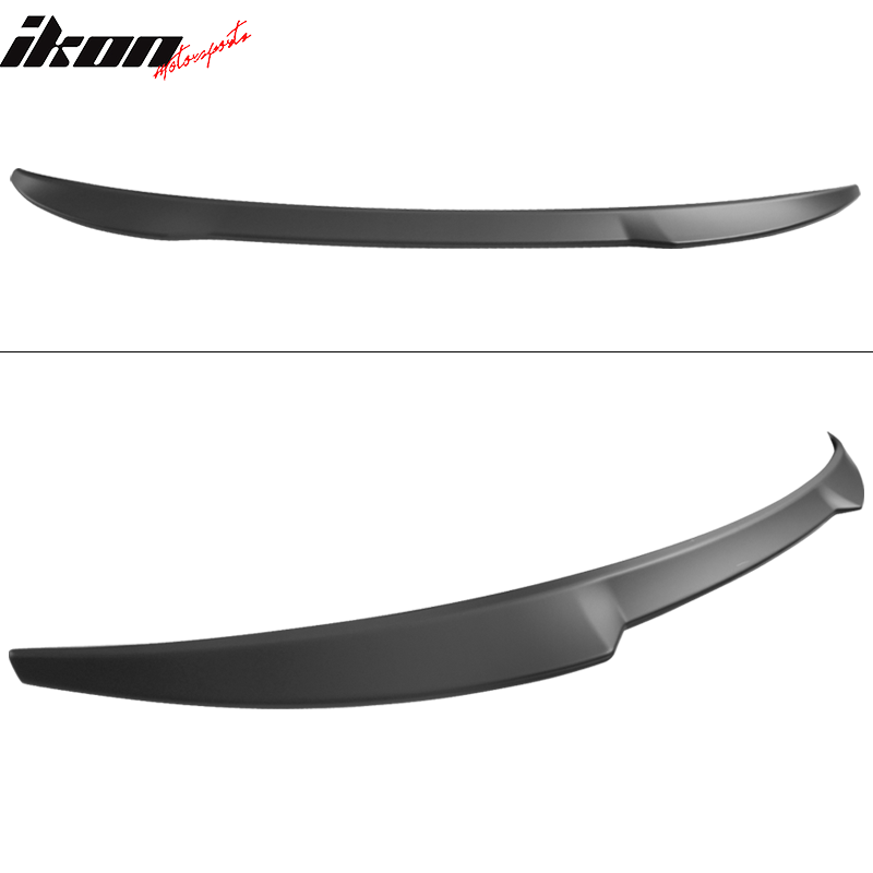 Fits 19-24 Nissan Altima M4 Style Rear Trunk Spoiler Wing ABS Unpainted Black