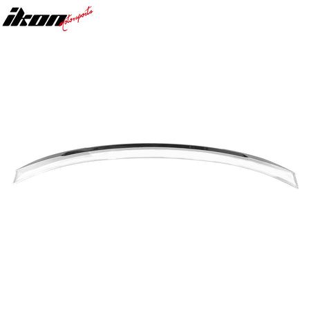 IKON MOTORSPORTS, Trunk Spoiler Compatible with 2020-2024 Nissan Sentra Sedan 4-Door, IKON Style ABS Rear Trunk Lid Spoiler Wing Lip